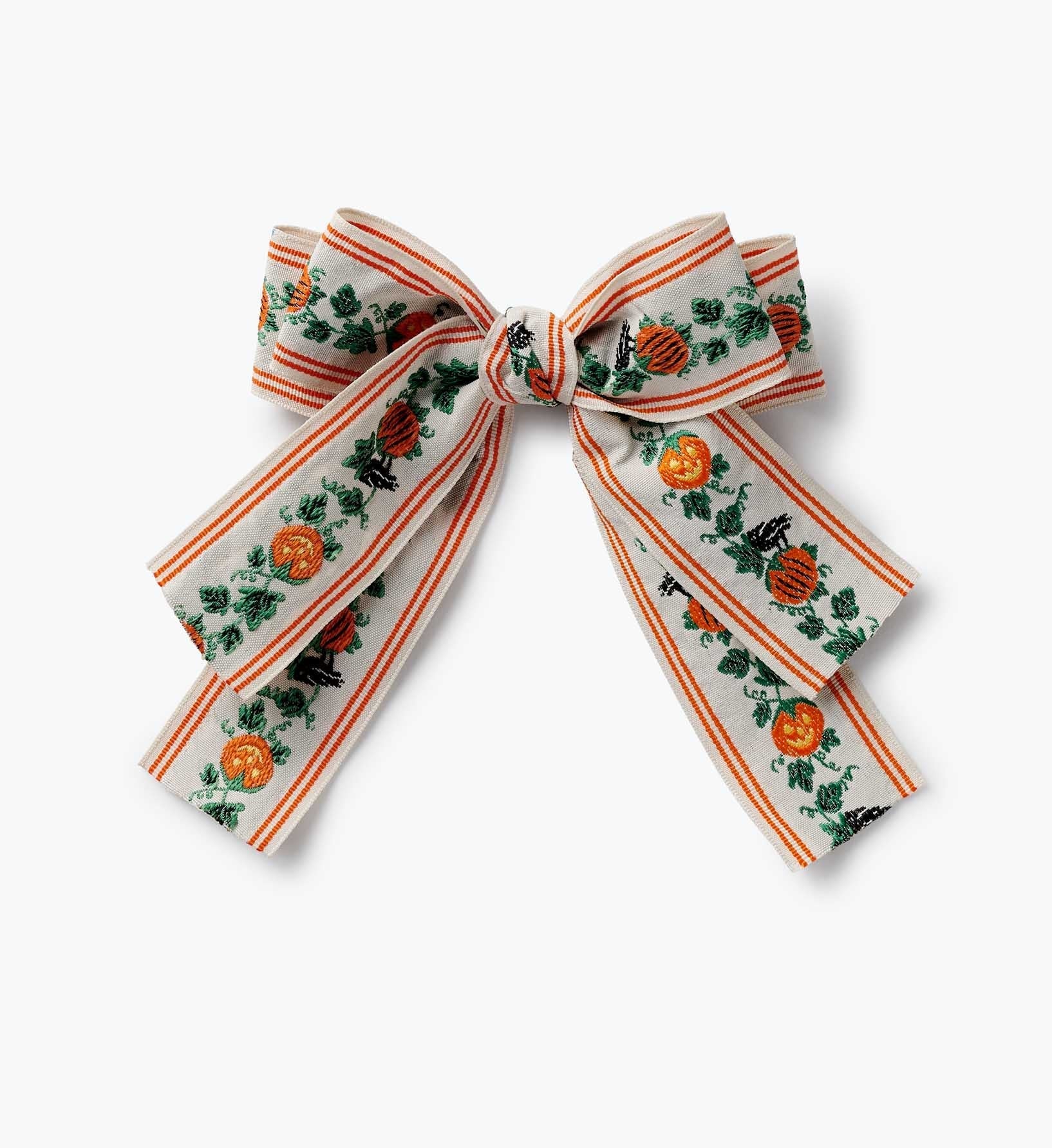 Bow Clip - Pumpkin Patch