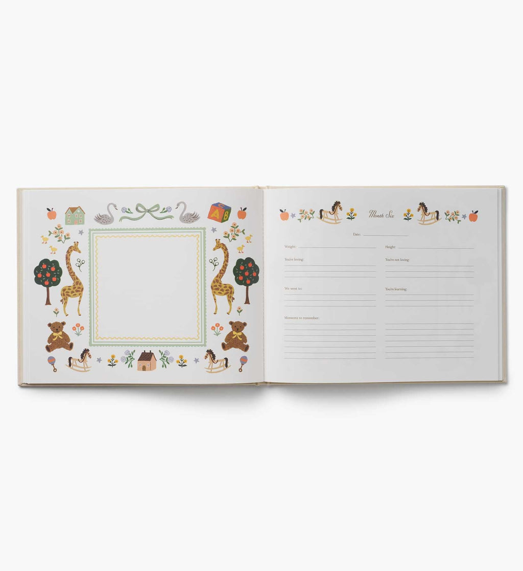 Embroidered Baby Book - Storybook