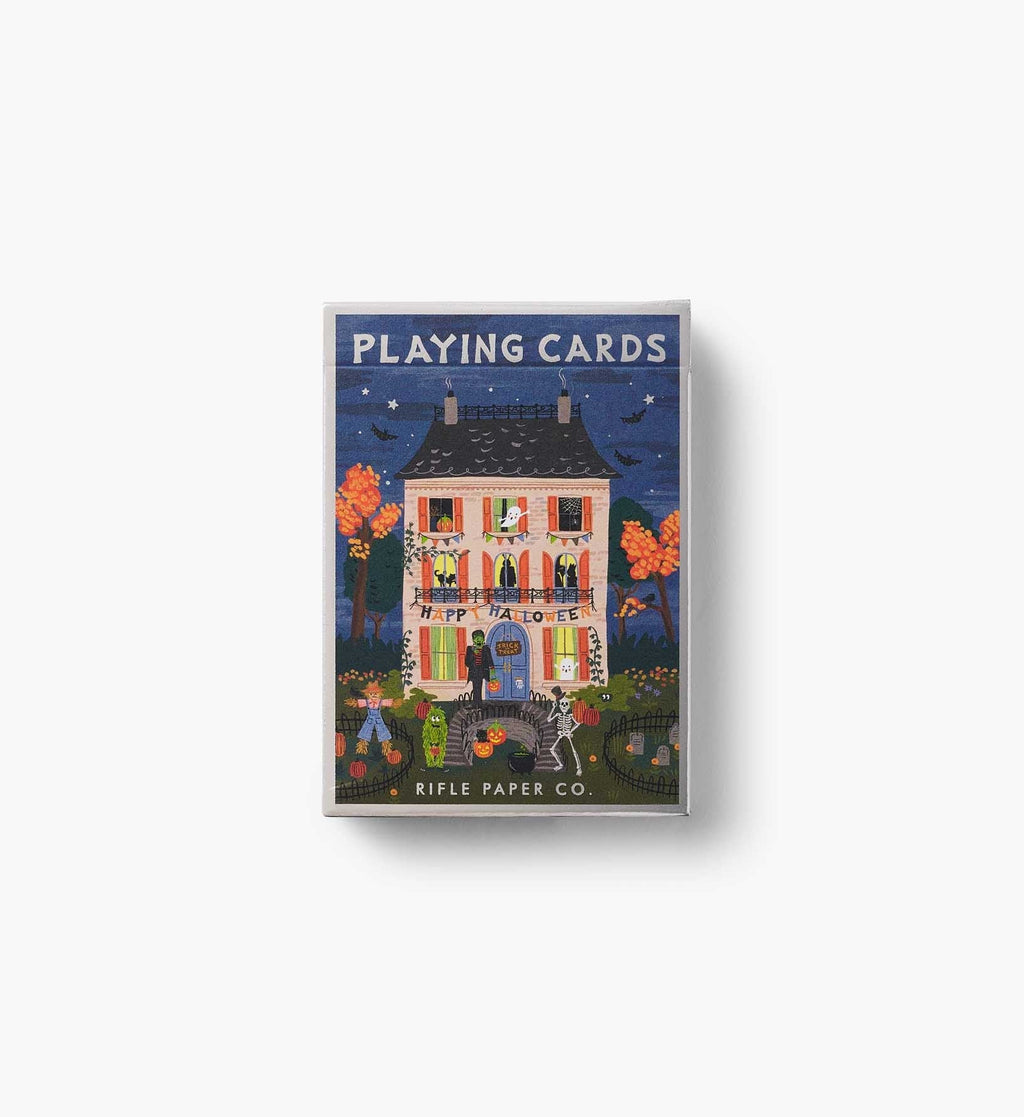 Playing Cards - Haunted House