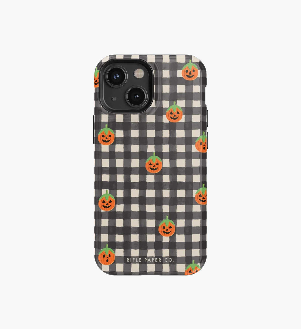 Phone Case - Pumpkin Gingham