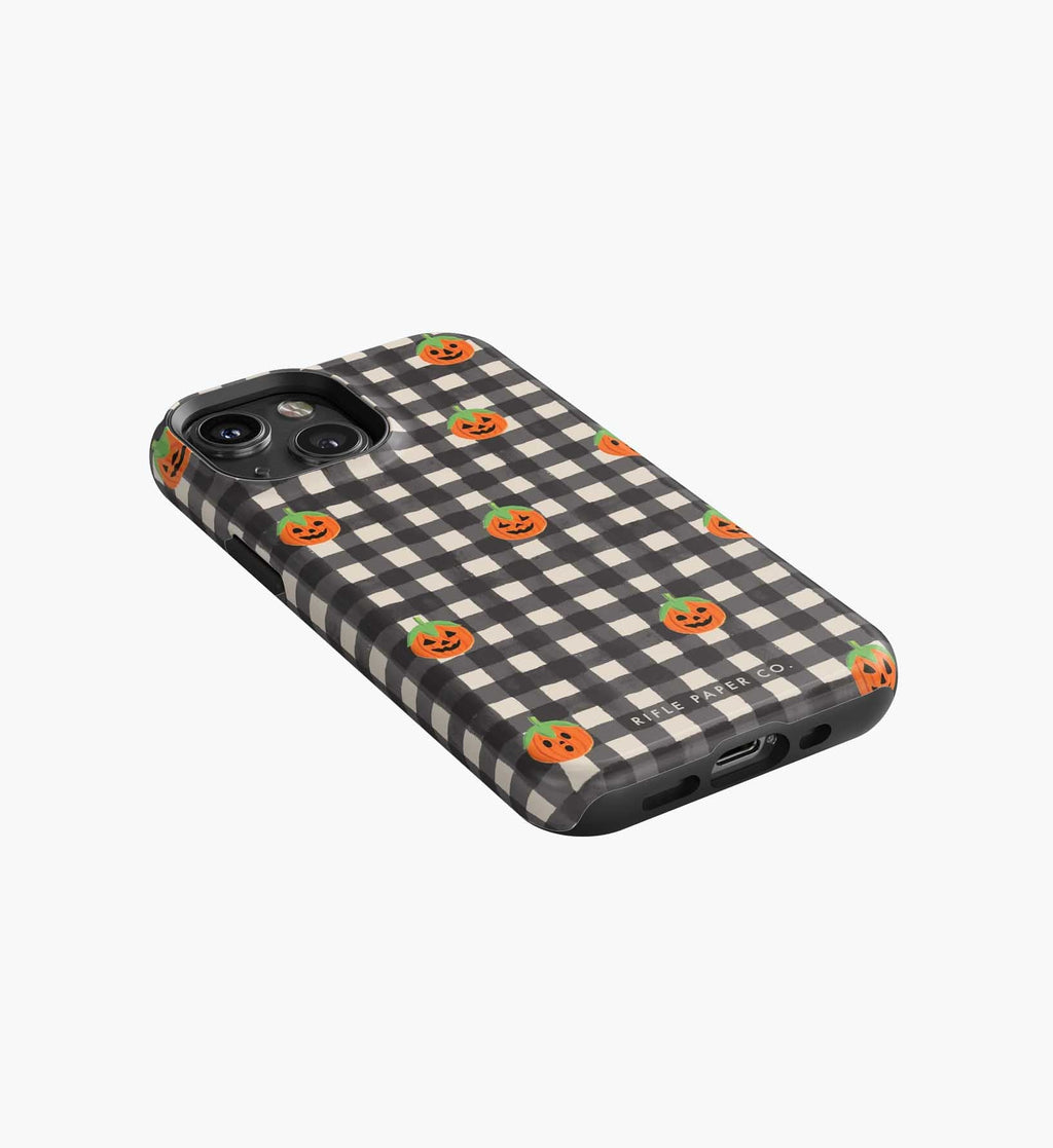 Phone Case - Pumpkin Gingham