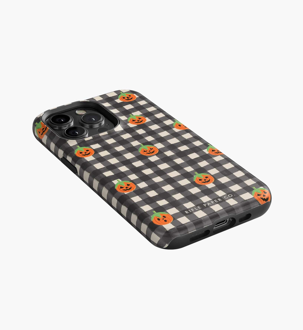 Phone Case - Pumpkin Gingham