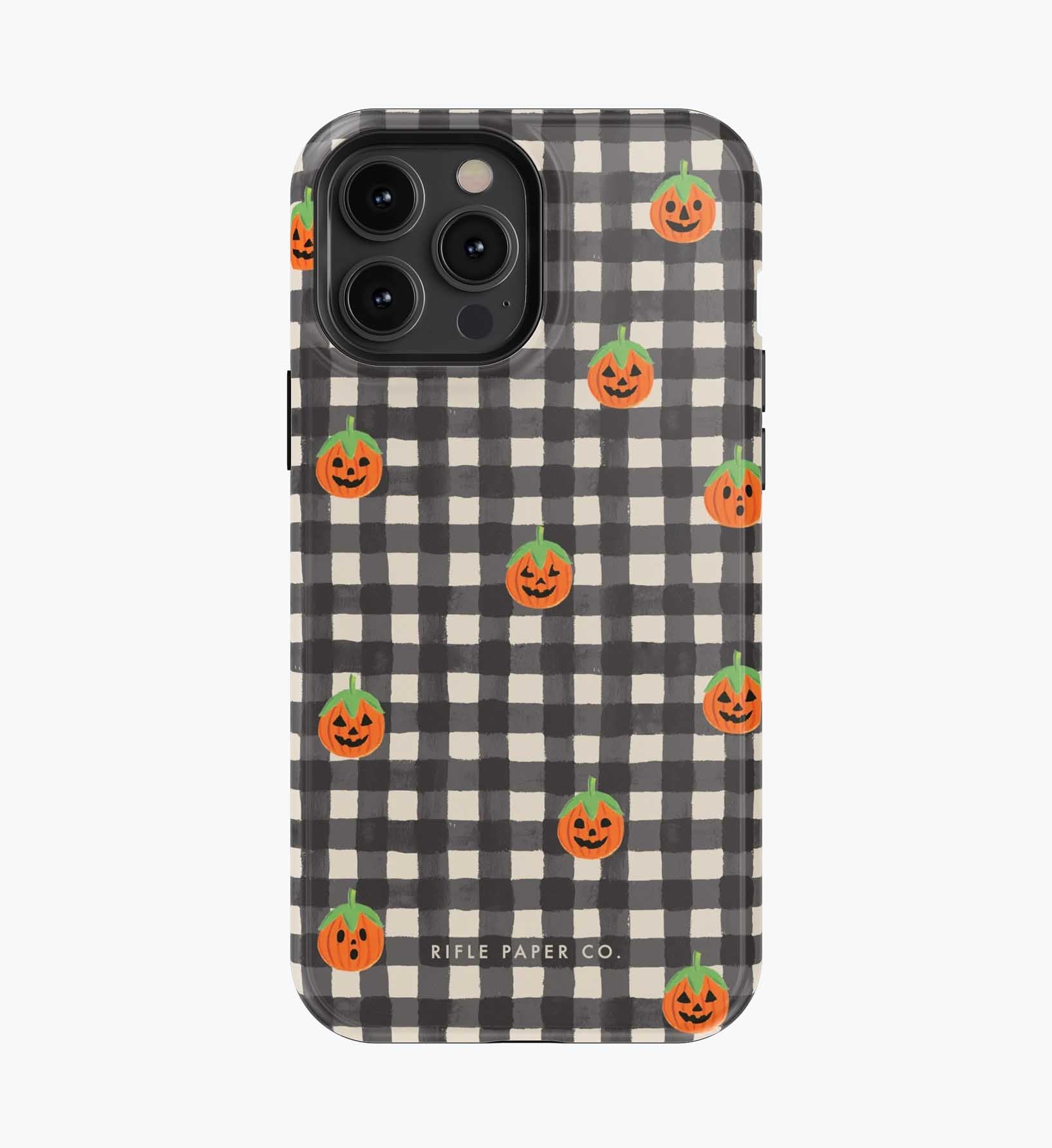 Phone Case - Pumpkin Gingham