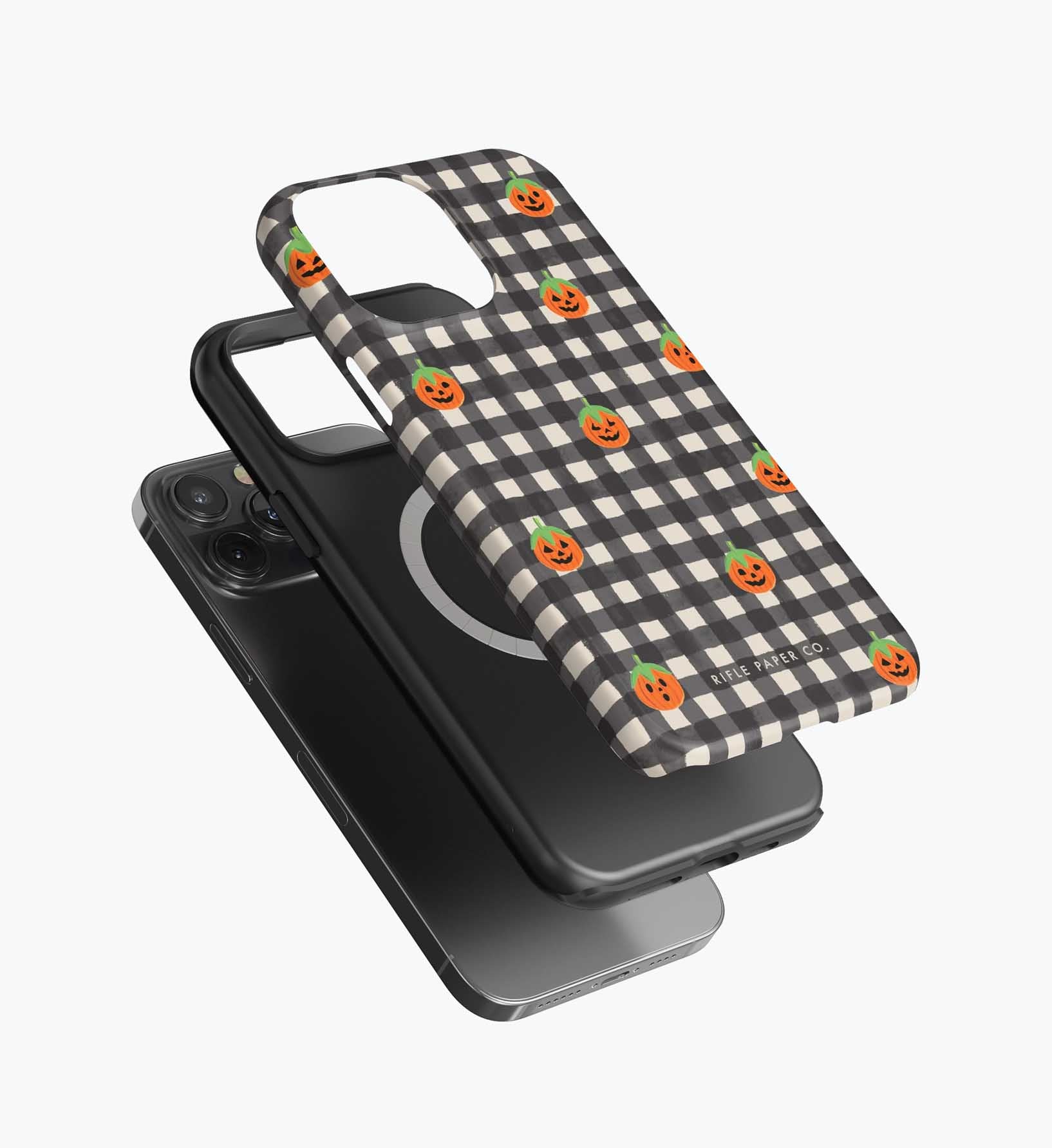 Phone Case - Pumpkin Gingham