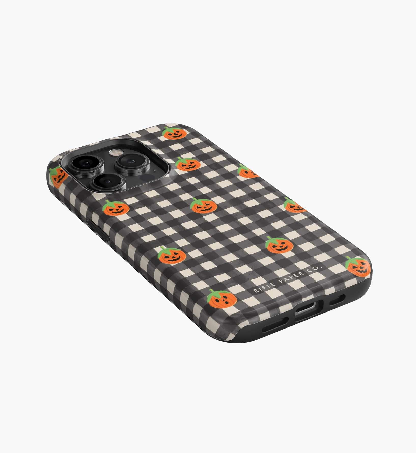 Phone Case - Pumpkin Gingham
