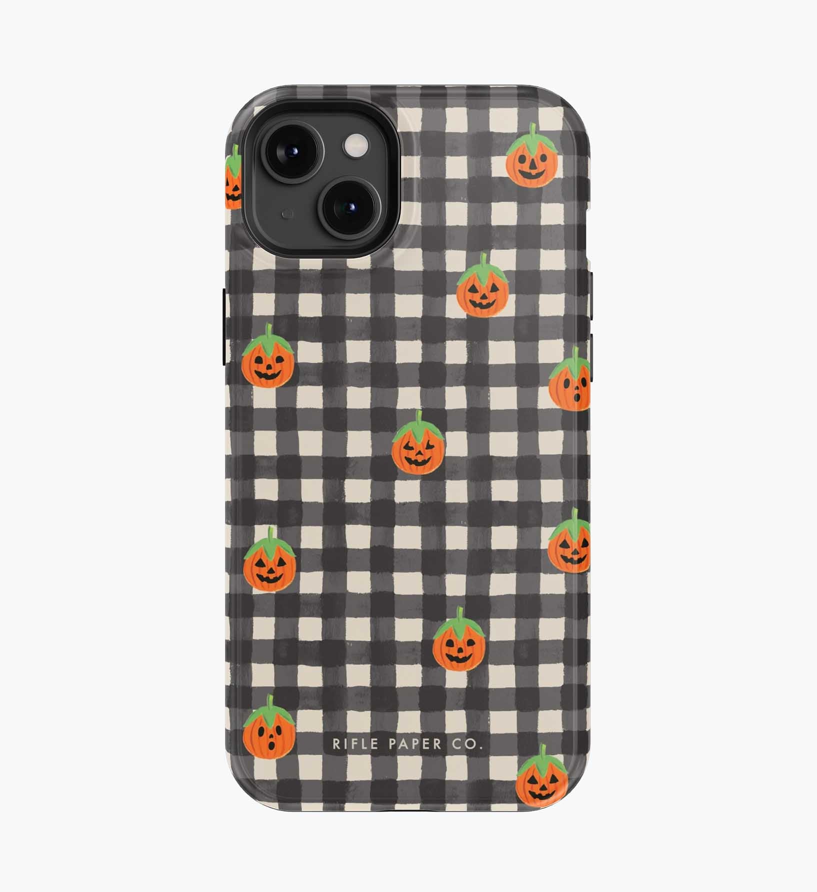 Phone Case - Pumpkin Gingham