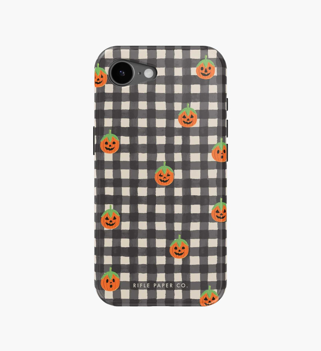 Phone Case - Pumpkin Gingham