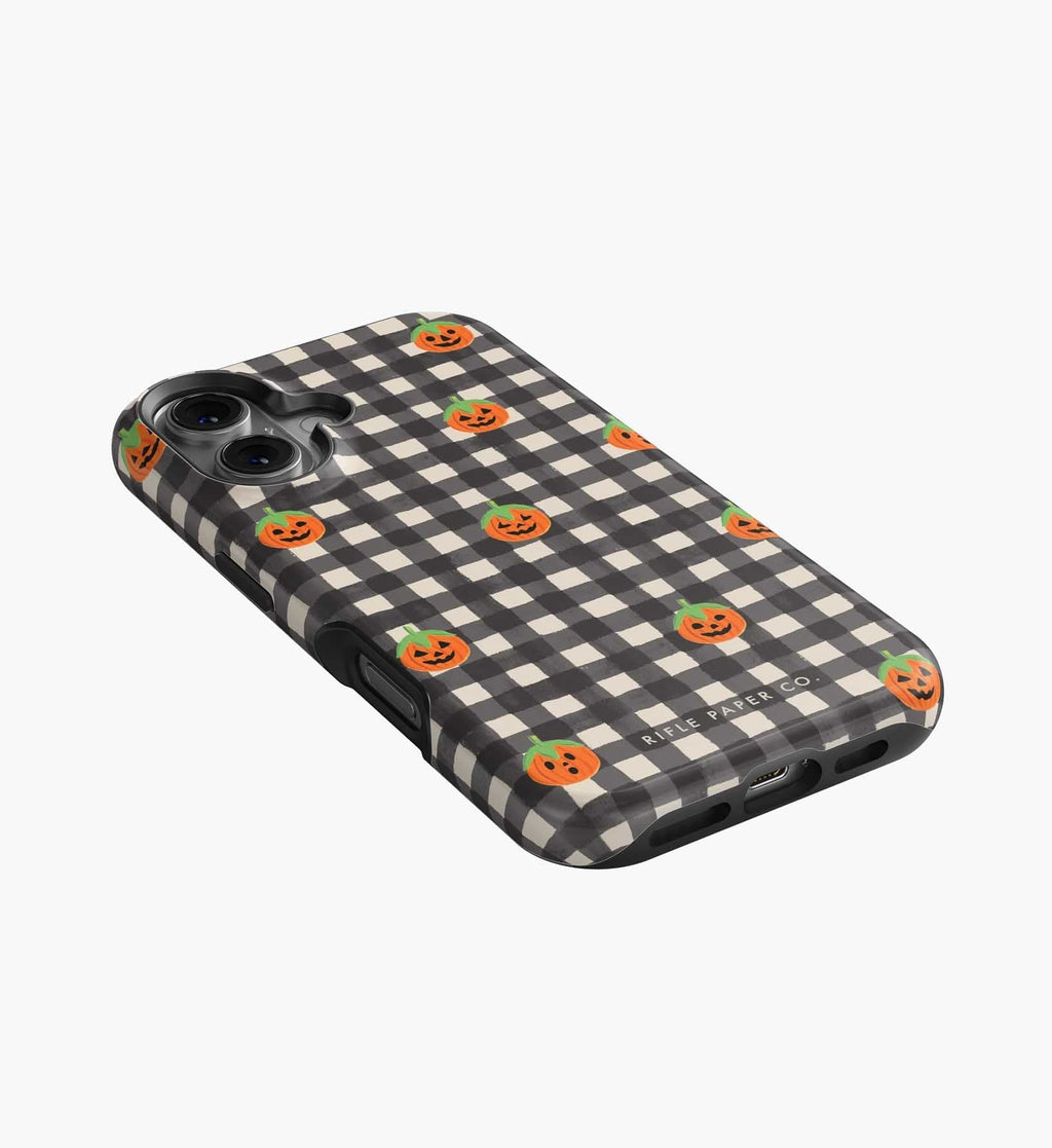 Phone Case - Pumpkin Gingham
