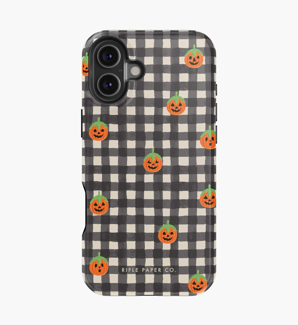 Phone Case - Pumpkin Gingham