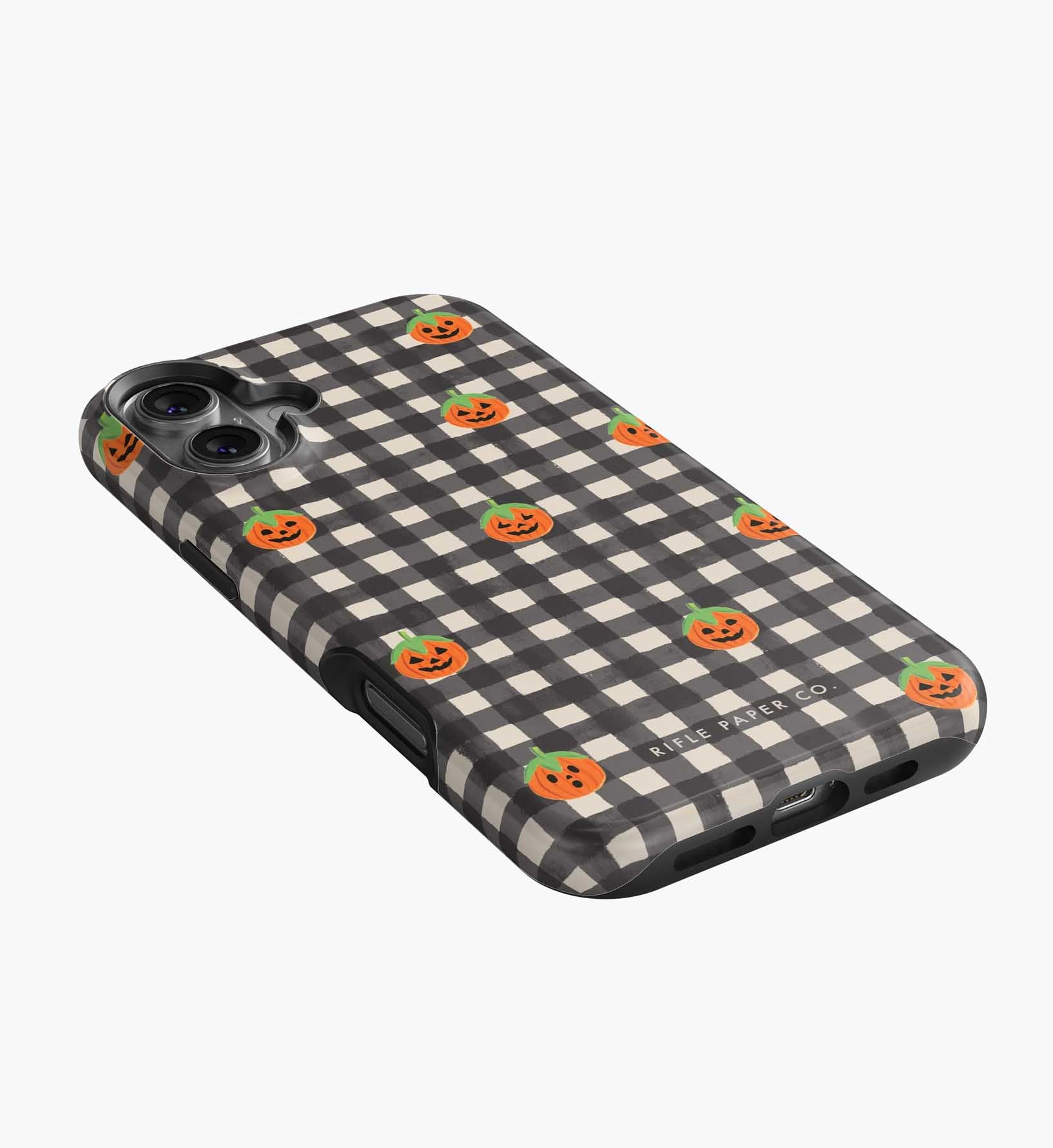 Phone Case - Pumpkin Gingham