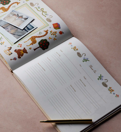 Embroidered Baby Book - Storybook